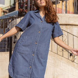 Dawson Denim Dress - Vintage Wash