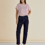 Willa Tee - Red Stripe