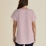 Willa Tee - Red Stripe