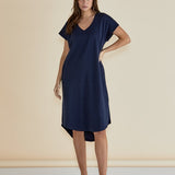 Jolene T-Shirt Dress - Navy