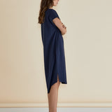 Jolene T-Shirt Dress - Navy