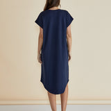 Jolene T-Shirt Dress - Navy