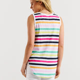 Keira Tank - Rainbow Stripe