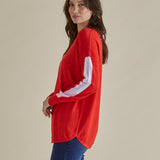 Sophie Knit Jumper - Red