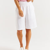 Lee Bermuda Short - White