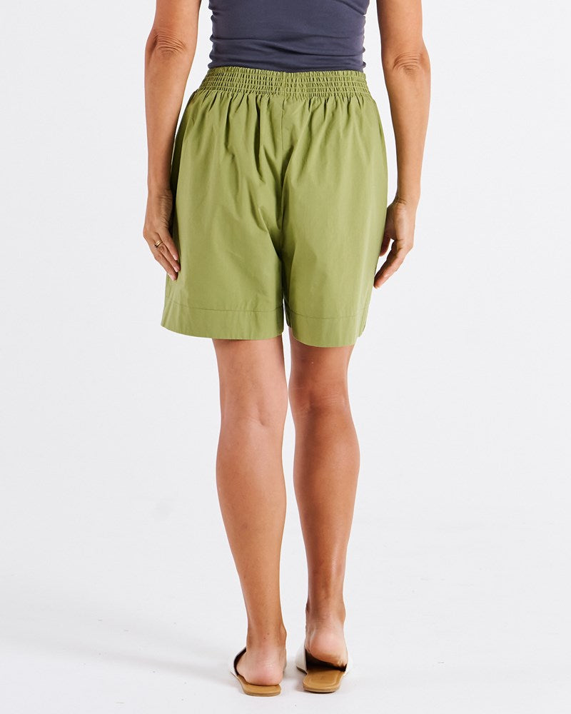 Pomona Cotton Short - Pistachio