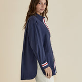 Claire Classic Shirt - French Blue