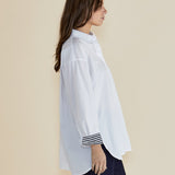 Claire Classic Shirt - White