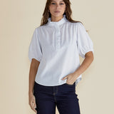 Avery Blouse - White