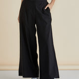 Wendy Wide Leg Pant - Black