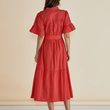 Jamilla Dress - Red