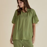 Vivienne Blouse - Pistachio