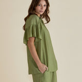 Vivienne Blouse - Pistachio