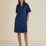 Dawson Denim Dress - Vintage Wash