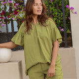 Vivienne Blouse - Pistachio