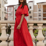 Jamilla Dress - Red