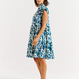 Zurich Dress - Geo Print