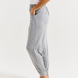 Paris Jogger Pants - Grey Marle