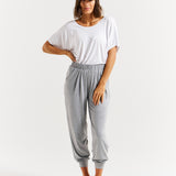 Paris Jogger Pants - Grey Marle