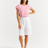 Lee Bermuda Short - White