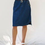 Desiree Denim Skirt - Blue Wash