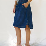 Desiree Denim Skirt - Blue Wash