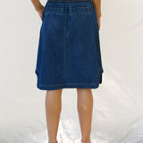 Desiree Denim Skirt - Blue Wash