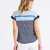 Gracie Short Sleeve Tee - Blue Haze