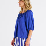 Camilla Blouse - Blue