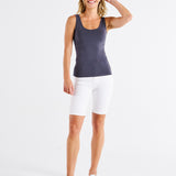 Emma Scoop Tank - Steel