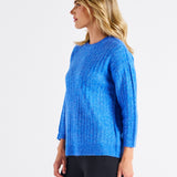 Kayla Knit Jumper - Horizon Blue