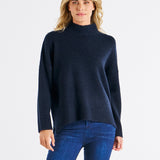 Luna Knit Jumper - Navy