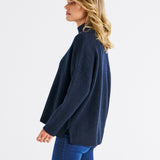 Luna Knit Jumper - Navy