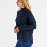 Luna Knit Jumper - Navy