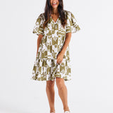 Bacardi Dress - Geo Floral