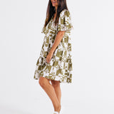 Bacardi Dress - Geo Floral