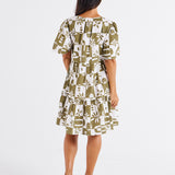 Bacardi Dress - Geo Floral