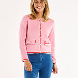 Lady Cardigan - Pink/Red