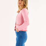 Lady Cardigan - Pink/Red