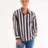 Stripe Shirt - Navy Stripe