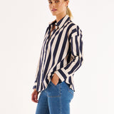 Stripe Shirt - Navy Stripe