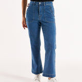 Bryce Bootleg Jean - Vintage Blue