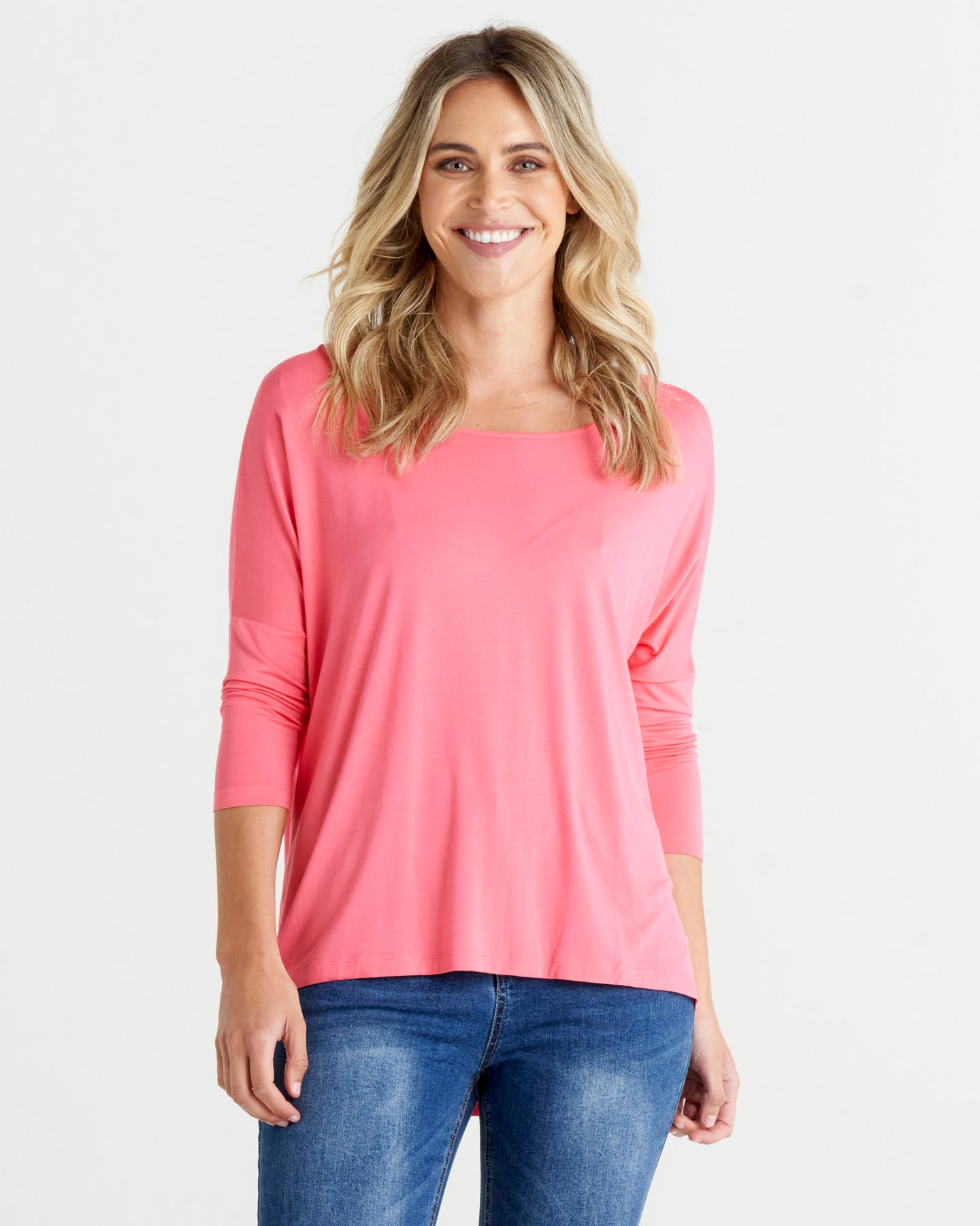 Milan 3/4 Long Sleeve - Ballet Pink