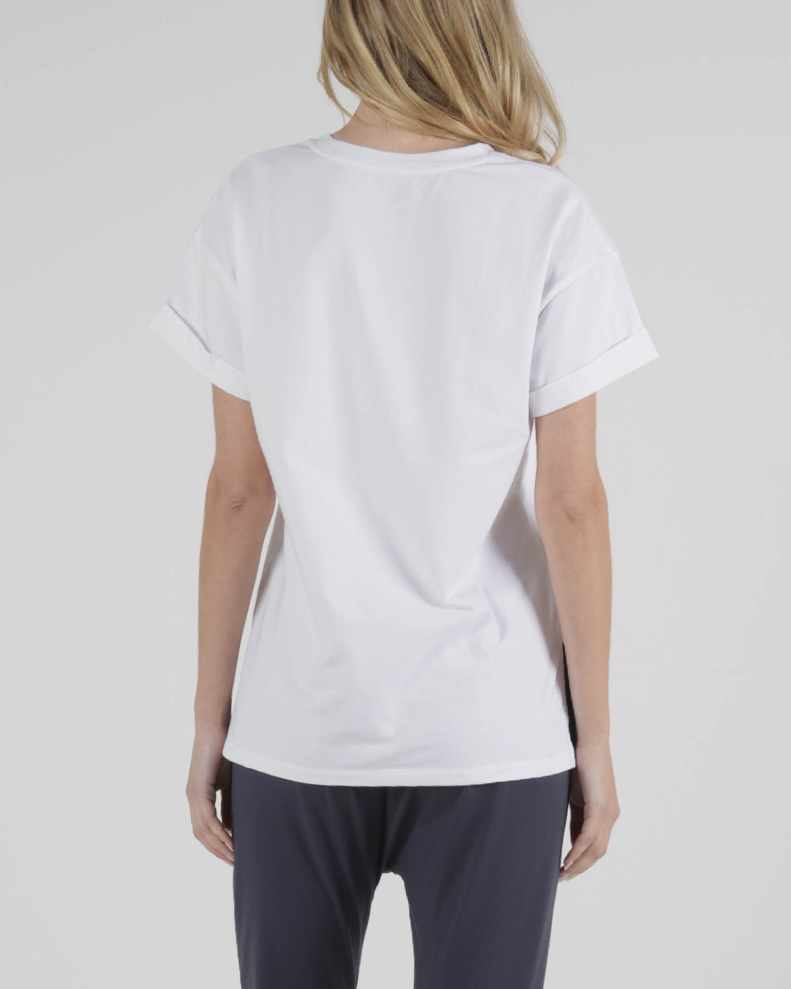 Boxy Tee - White