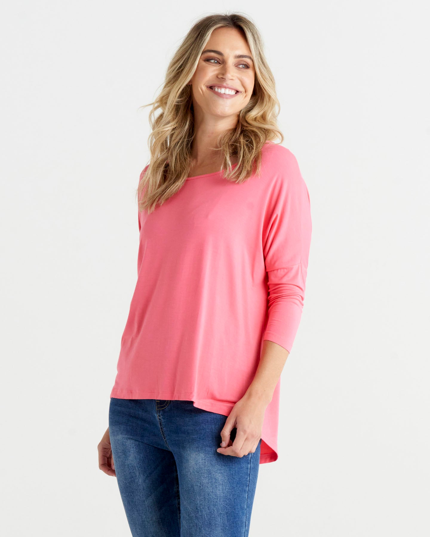 Milan 3/4 Long Sleeve - Ballet Pink