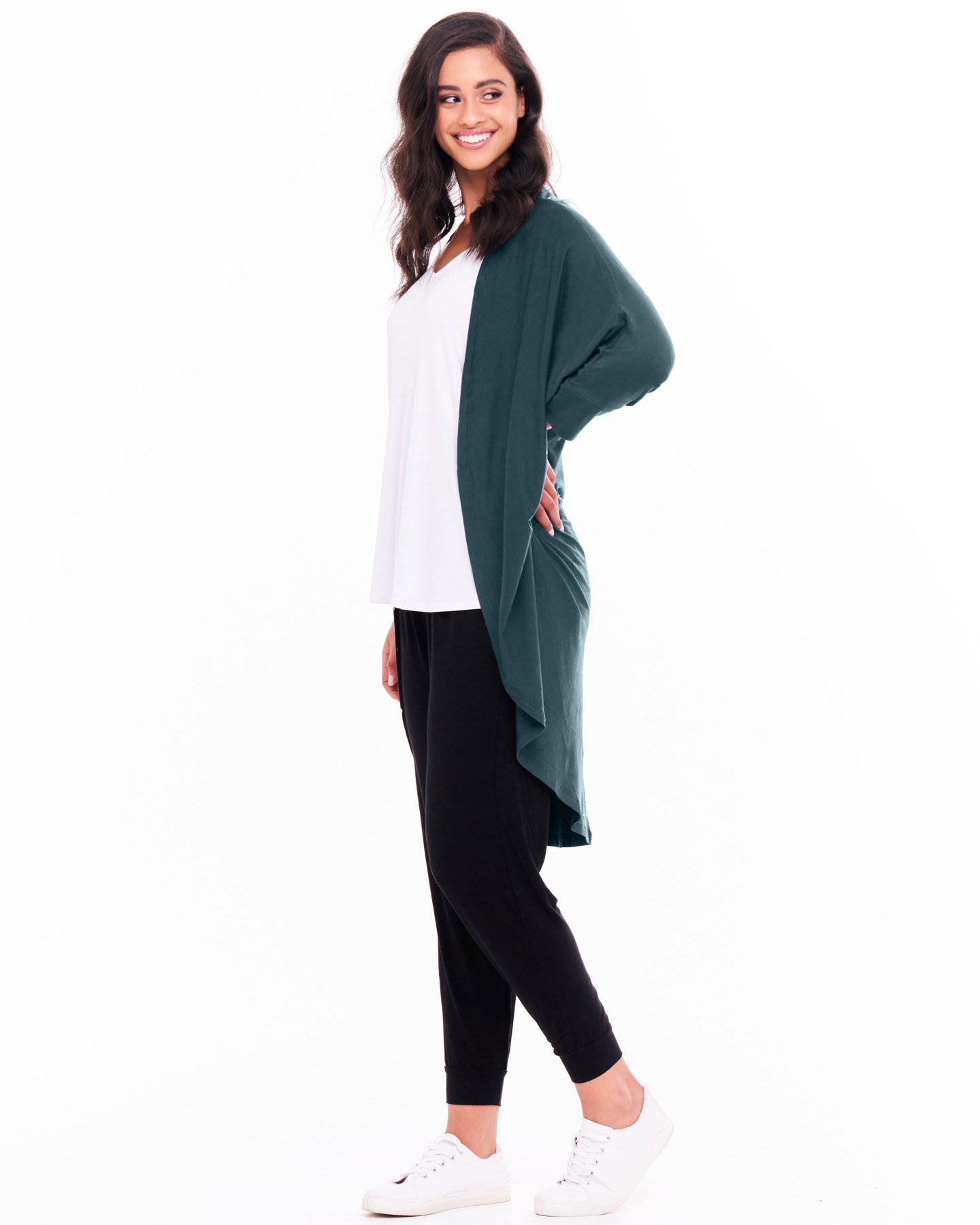 Women's hot sale draped cardigan