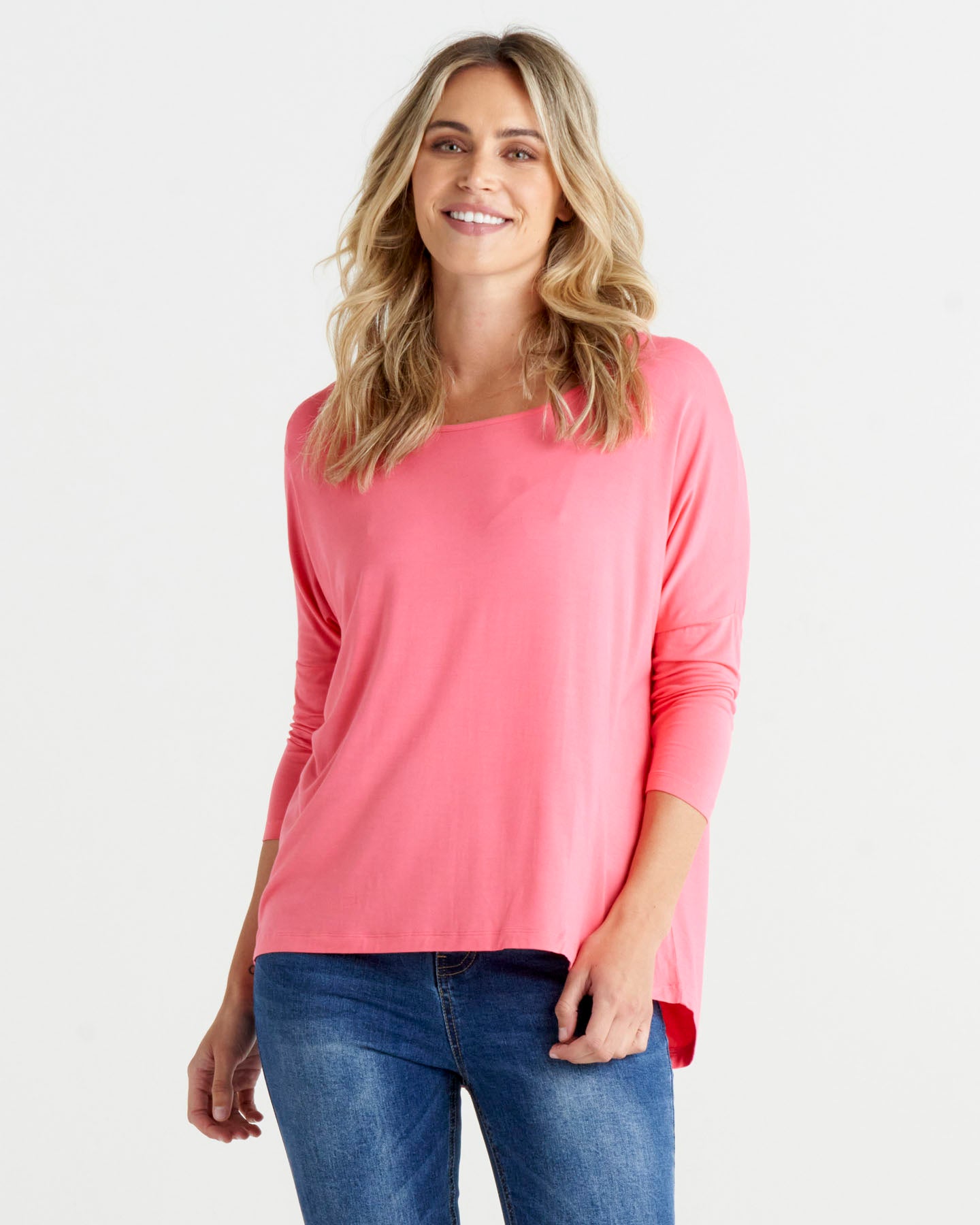 Milan 3/4 Long Sleeve - Ballet Pink